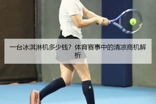 一台冰淇淋机多少钱？体育赛事中的清凉商机解析